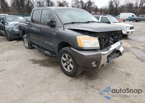 2011 Nissan Titan Sv from USA, damaged, VIN 1N6BA0EC3BN313572